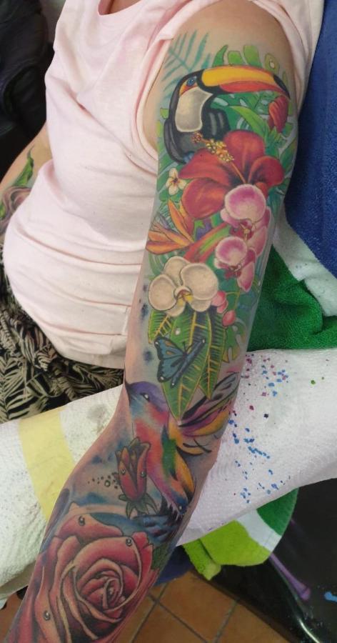 Tattoo Pension Mit Restaurant Und Tattoo-Studio Mortschach Luaran gambar